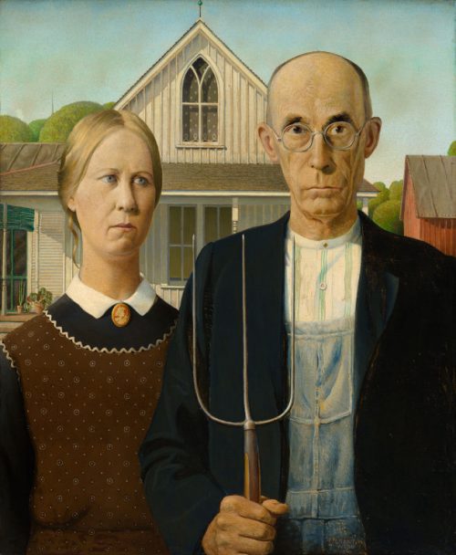 《美国哥特式》如何成为美国文化象征 American Gothic