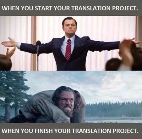这些外国翻译PS的插图，道出了多少翻译的心声