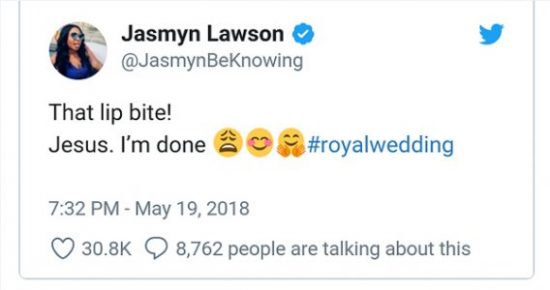 英语热词 | 哈里王子婚礼上火辣的咬唇 lip bite 英语热词 | 哈里王子婚礼上火辣的咬唇 lip bite
