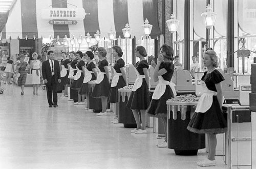 浮光掠影 | 50年代的美国超市：见证那个蓬勃发展的时代