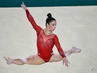 美国文化 | 介绍介绍五位贡献杰出的美国犹太裔人物:阿利∙雷斯曼在2016年里约热内卢(Rio de Janeiro)夏季奥运会(Summer Olympics)期间参加体操个人全能决赛。