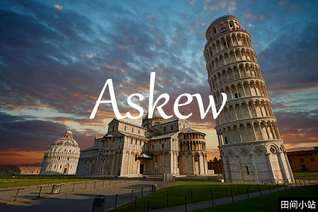 小词详解 | askew 不平直或不在水平位置 小词详解 | askew 不平直或不在水平位置