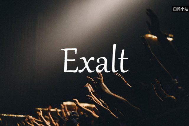 小词详解 | exalt