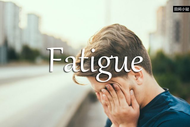 小词详解 | fatigue
