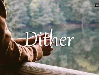 小词详解 | dither